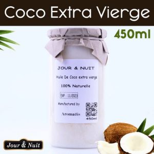 Huile de COCO BIO super qualité 450 ml
