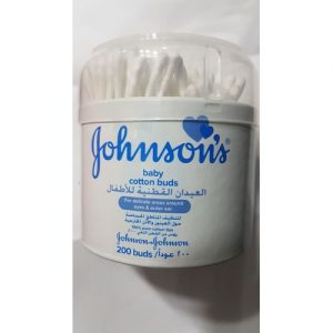 Johnson & Johnson Cotton Tiges Johnson's 200 Pcs