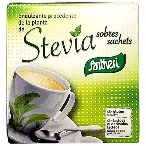 Santiveri Stevia sachets sans gluten sans lactose et sans sucre