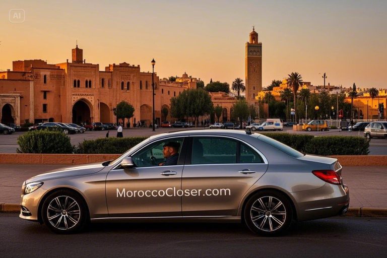 rent a car with driver in morocco