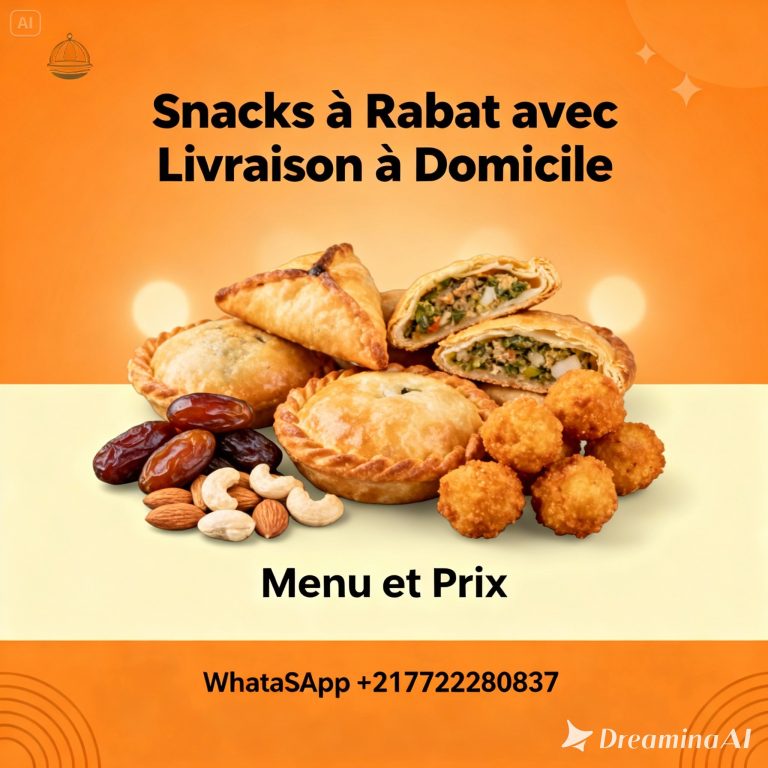 snack rabat livraison domicile