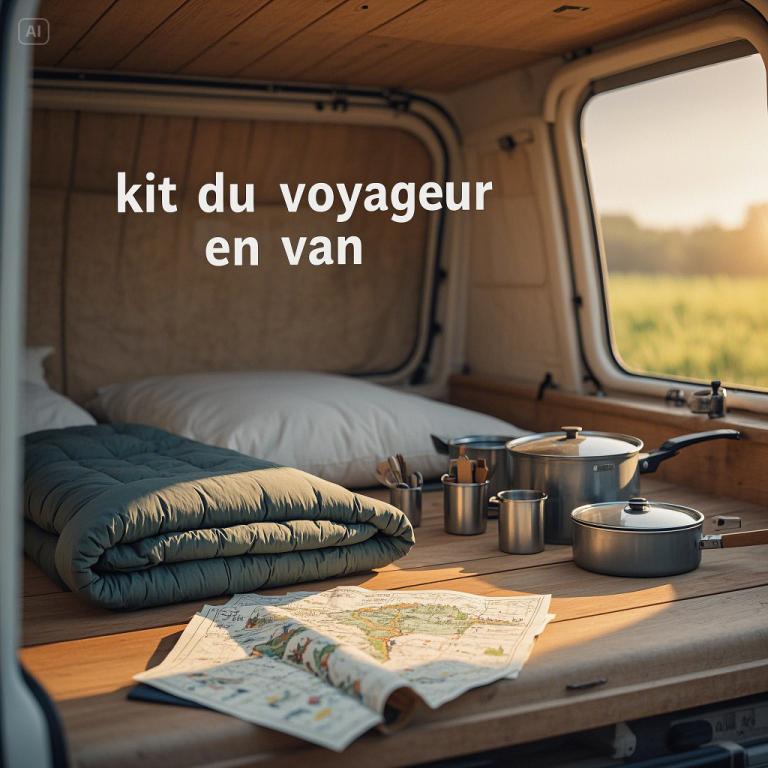 kit du voyageur en van