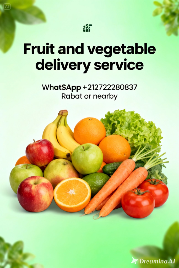 fresh fruits delivery rabat